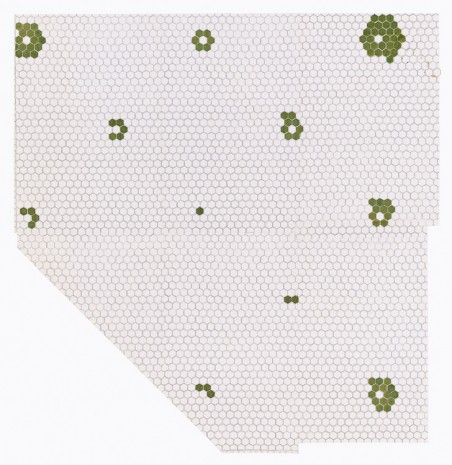 Julia Fish, First plan for floor [ floret ] — section one, 1998 , David Nolan Gallery