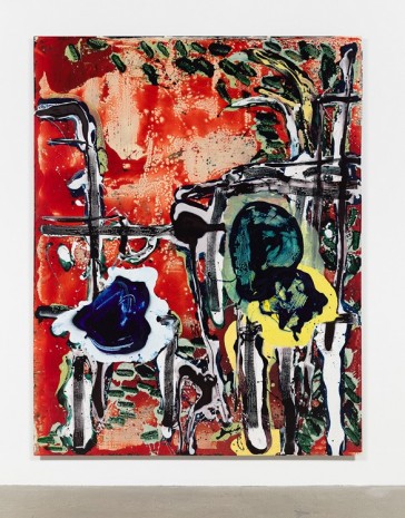 Ryan Sullivan, Red Painting, 2016, Maccarone