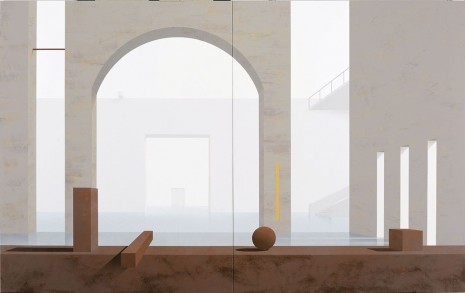Ben Willikens, Raum 1212, 2014, Galerie Hans Mayer