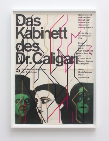 Sarah Morris, The Cabinet of Dr. Caligari, 2017, Petzel Gallery