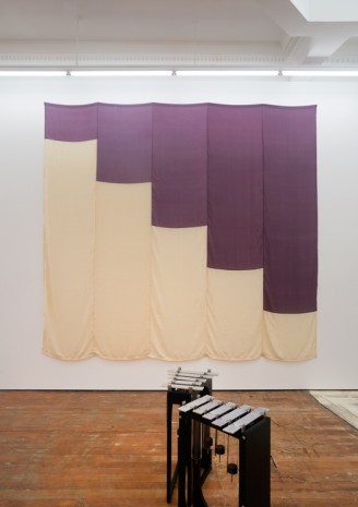 Sriwhana Spong, Purple Raincoat (for Vasiliki), 2016 , Michael Lett