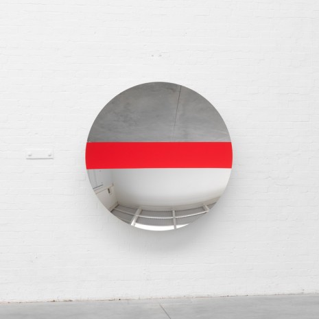 Anish Kapoor, Mirror (Neon Red/Orange), 2016, Galleria Massimo Minini