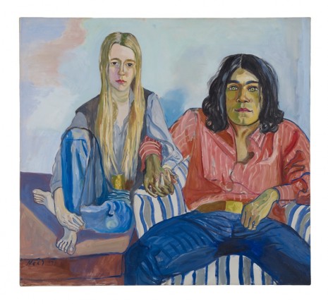 Alice Neel, Ian and Mary, 1971, David Zwirner