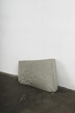 Christoph Weber, Beton (geworfen), 2015, Ibid