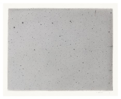 Vija Celmins, Reverse Night Sky #1, 2014, Matthew Marks Gallery