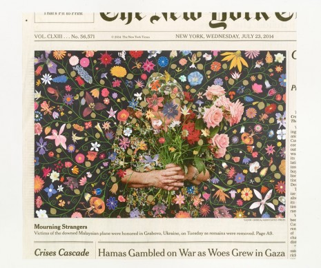 Fred Tomaselli, Wednesday, July 23, 2014, 2016, White Cube
