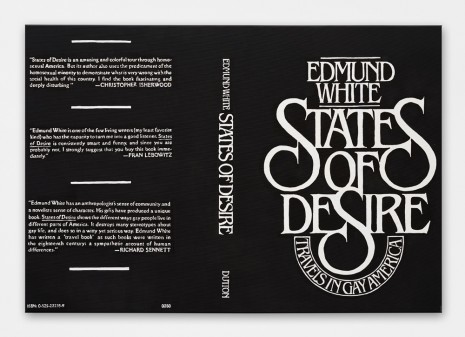 Dean Sameshima, States of Desire: Travels in Gay America by Edmund White, 1980 (Black & White copy), 2017 , Peres Projects