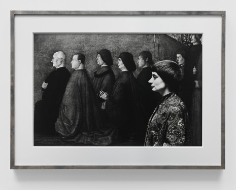 Agnès Varda, Autoportrait devant une peinture de Gentile Bellini, 1962/2015 , Blum & Poe