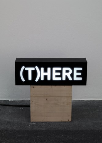Melik Ohanian, Word(s) - Serie II, (T)HERE, 2014, Dvir Gallery