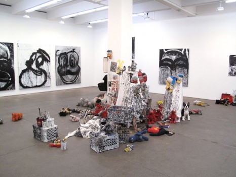Joyce Pensato, Fuggetabout It III, 2012, Petzel Gallery
