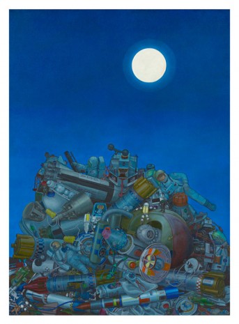 Christa Dichgans, Mond und Mondfahrt, 1973 , Contemporary Fine Arts - CFA