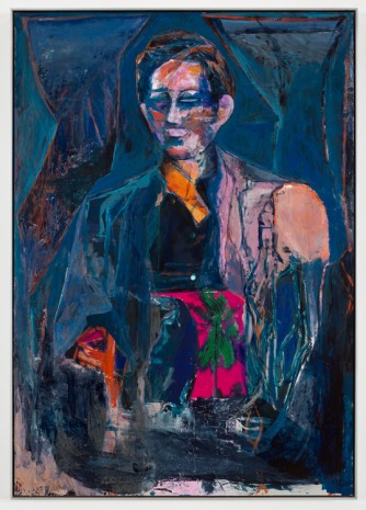 Andro Wekua, Portrait / Burning Palm, 2016 , Gladstone Gallery
