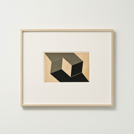 Lygia Clark, Study for Planos em superficie modulada (Study for Planes in modulated surface), 1957, Luhring Augustine