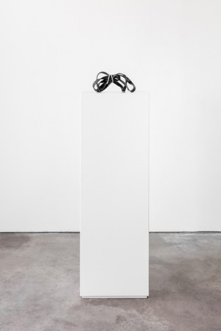 Ricky Swallow, Standing Sculpture (with rope) #3, 2017, Maccarone