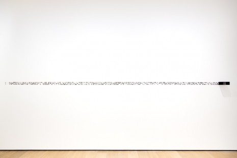Ryoji Ikeda, π, e, ø [installation version] , 2012, Almine Rech