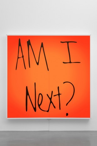 Sam Durant, Am I Next?, 2017, Sadie Coles HQ