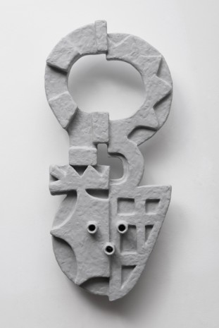 Nathan Mabry, Nathan Mabry Relief (Mask I), 2017, Praz-Delavallade