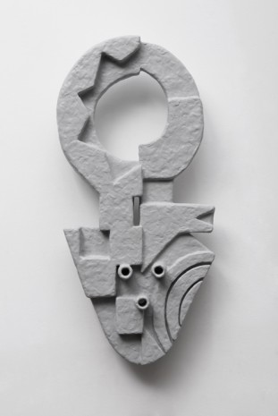 Nathan Mabry, Relief (Mask III), 2017, Praz-Delavallade