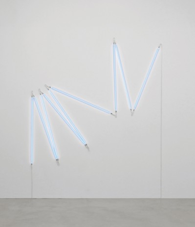 François Morellet, π piquant neonly n°9 1=6°, 2007, A arte Invernizzi
