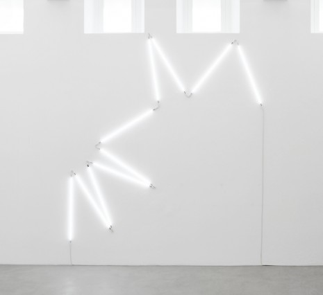 François Morellet, π piquant neonly n°7 1=12°, 2007, A arte Invernizzi