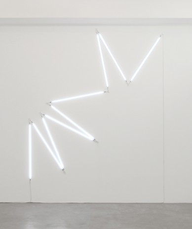 François Morellet, π piquant neonly n°10 1=10°, 2008, A arte Invernizzi