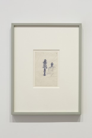 Alberto Giacometti, Nu debout et buste d'homme, undated, kamel mennour