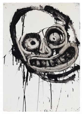 Joyce Pensato, Untitled (Bart Simpson), 1994, Petzel Gallery