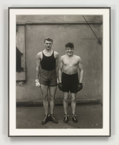 August Sander, Boxer (Boxers), 1929 (printed 1972), Hauser & Wirth