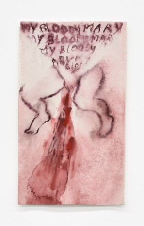 Annette Messager, Bloody Mary, 2016, Marian Goodman Gallery