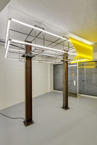 Nathaniel Rackowe, Petrol Station Canopy, 2017, Galerie Jérôme Pauchant