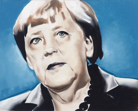Wilhelm Sasnal, Angela Merkel 2, 2016, Anton Kern Gallery