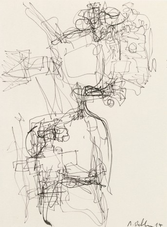 Albert Oehlen, Untitled, 2014 , Galerie Mezzanin
