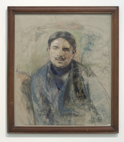 Édouard Vuillard, L'aveugle de Guerre, Portrait de Lucien Grandjean, 1915, Andrew Kreps Gallery