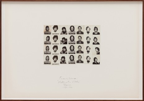 Franco Vaccari, Photomatic d'Italia (Palermo), 1973-74, Andrew Kreps Gallery