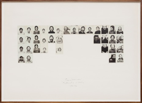 Franco Vaccari, Photomatic d'Italia, 1973-74, Andrew Kreps Gallery