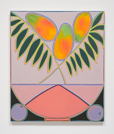 Holly Coulis, Papayas and Plant, 6am, 2017, Cherry and Martin
