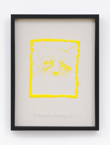 Philipp Timischl, 'Who's in charge?!' (Beige/Cadmium Yellow Lemon), 2017, Galerie Emanuel Layr
