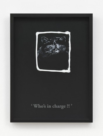 Philipp Timischl, 'Who's in charge?!' (Black/Titanium White), 2017, Galerie Emanuel Layr
