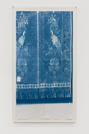 Gunilla Klingberg, SUN PRINT, door curtain at Seogu, Gwangju, South Korea. 2016 06 06. 11.15-12.15., 2016, Galerie Nordenhake