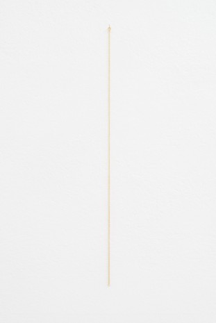 Wilfredo Prieto, A gold chain is a chain, 2017, Galleria Massimo Minini