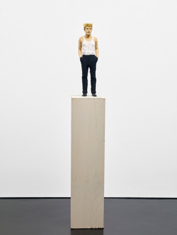 Stephan Balkenhol, King, 2017, Stephen Friedman Gallery