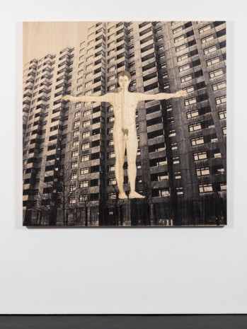 Stephan Balkenhol, Ecco Homo, 2015, Stephen Friedman Gallery