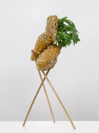 Christian Holstad, Bud Vase (Root Vegetable), 2017, Andrew Kreps Gallery