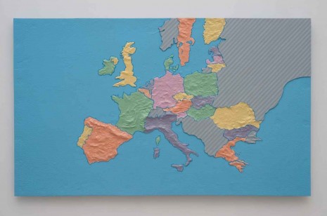 Eric Wesley, Political Europe, 2011, Bortolami Gallery
