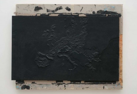 Eric Wesley, Flat Black Europe (Original Art), 2011, Bortolami Gallery
