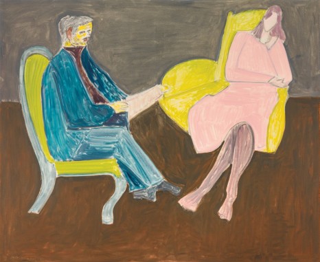 Milton Avery, Young Couple (Husband and Wife), 1963, Victoria Miro