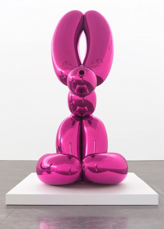 Jeff Koons, Balloon Rabbit (Magenta), 2005–10, Gagosian