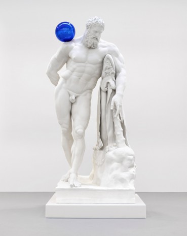 Jeff Koons, Gazing Ball (Farnese Hercules), 2013, Gagosian