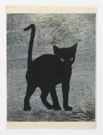 Mamma Andersson, Black Cat, 2015, Stephen Friedman Gallery