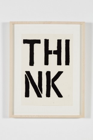 Christopher Wool, Untitled, 1987, Luhring Augustine